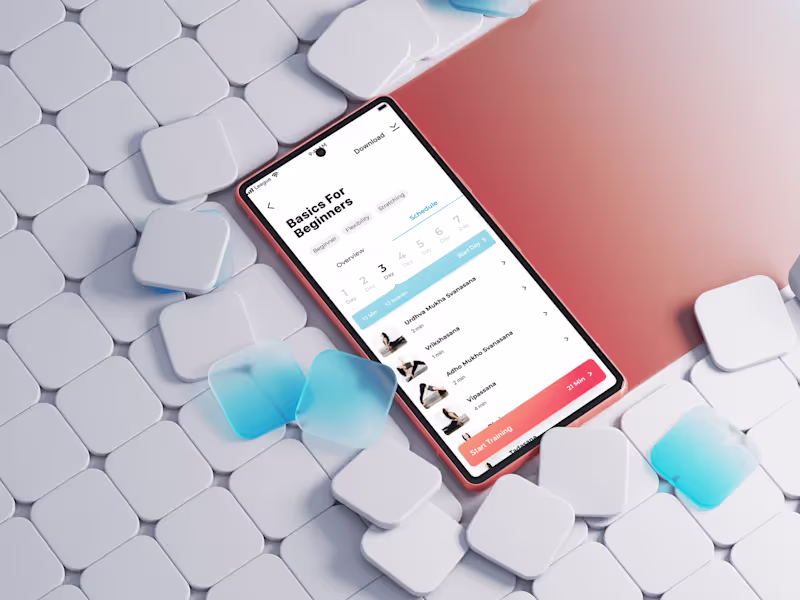 Cover image for AI Fitness & Welness Mobile App UI/UX Design