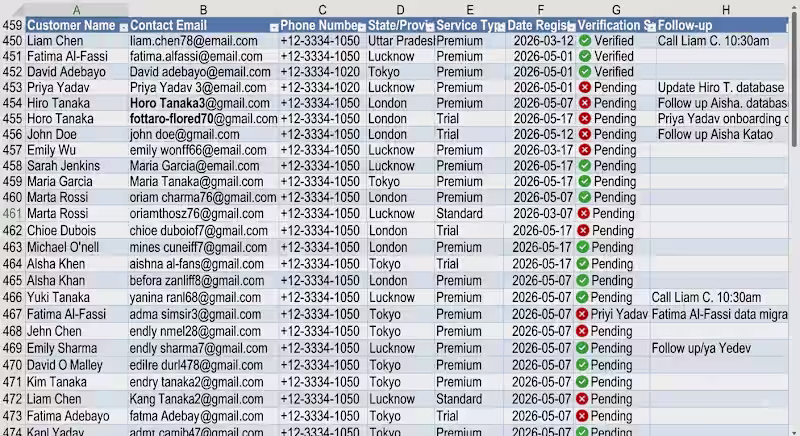 Cover image for Excel Data Processing & Client