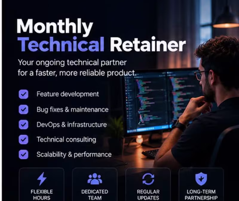 Cover image for Monthly Technical Retainer