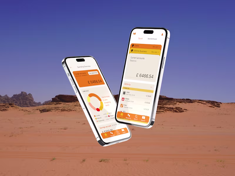 Cover image for FAJR — Brand Identity & Cross-Platform Banking UI