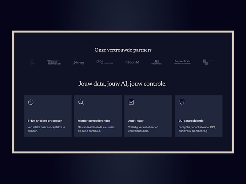 Cover image for Framer Developer – AI Notary