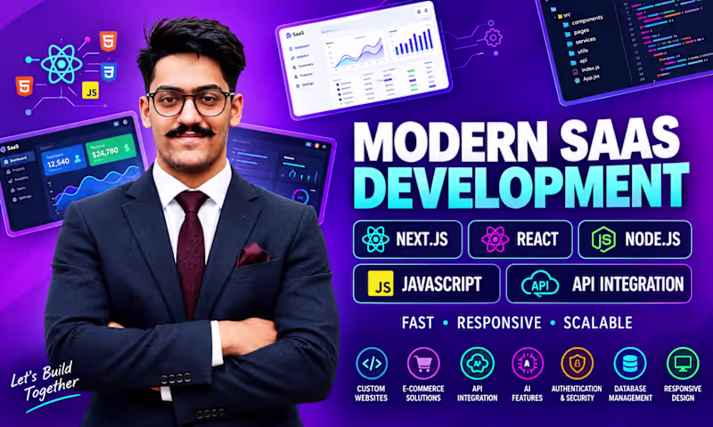 Cover image for SaaS Web App Development