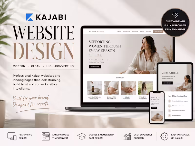 Cover image for Professional Kajabi Website