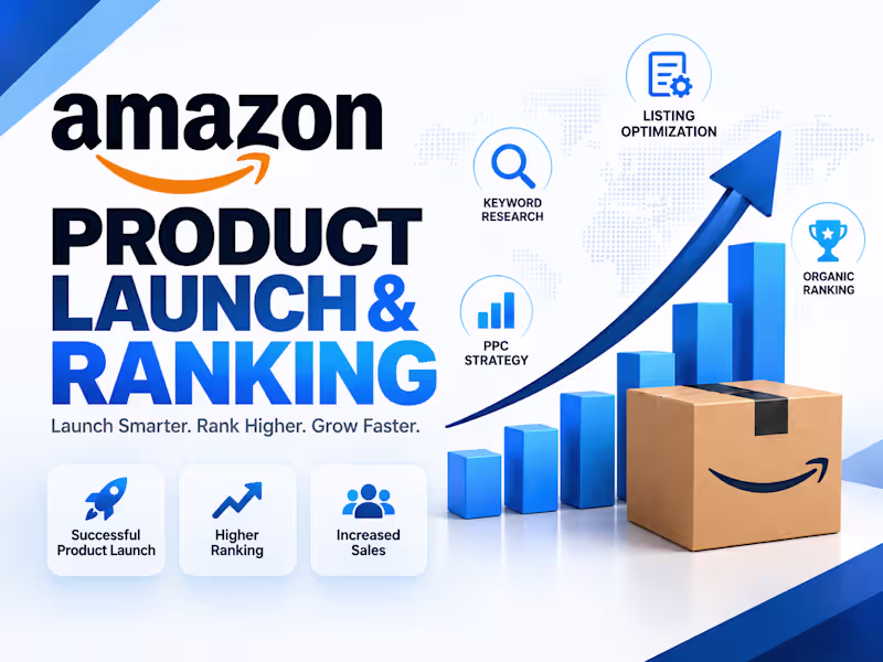 Cover image for Amazon Product Launch & Ranking