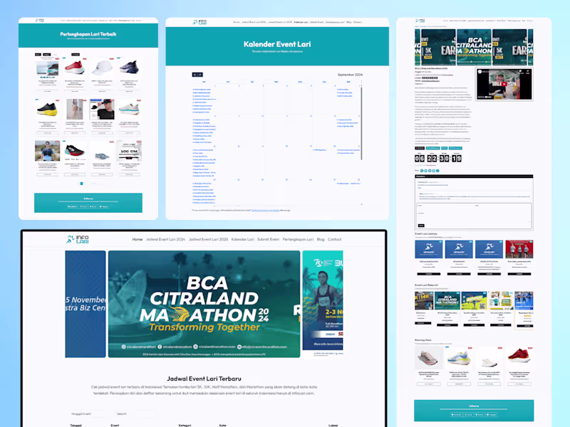 Cover image for InfoLari.com - Running Event Directory