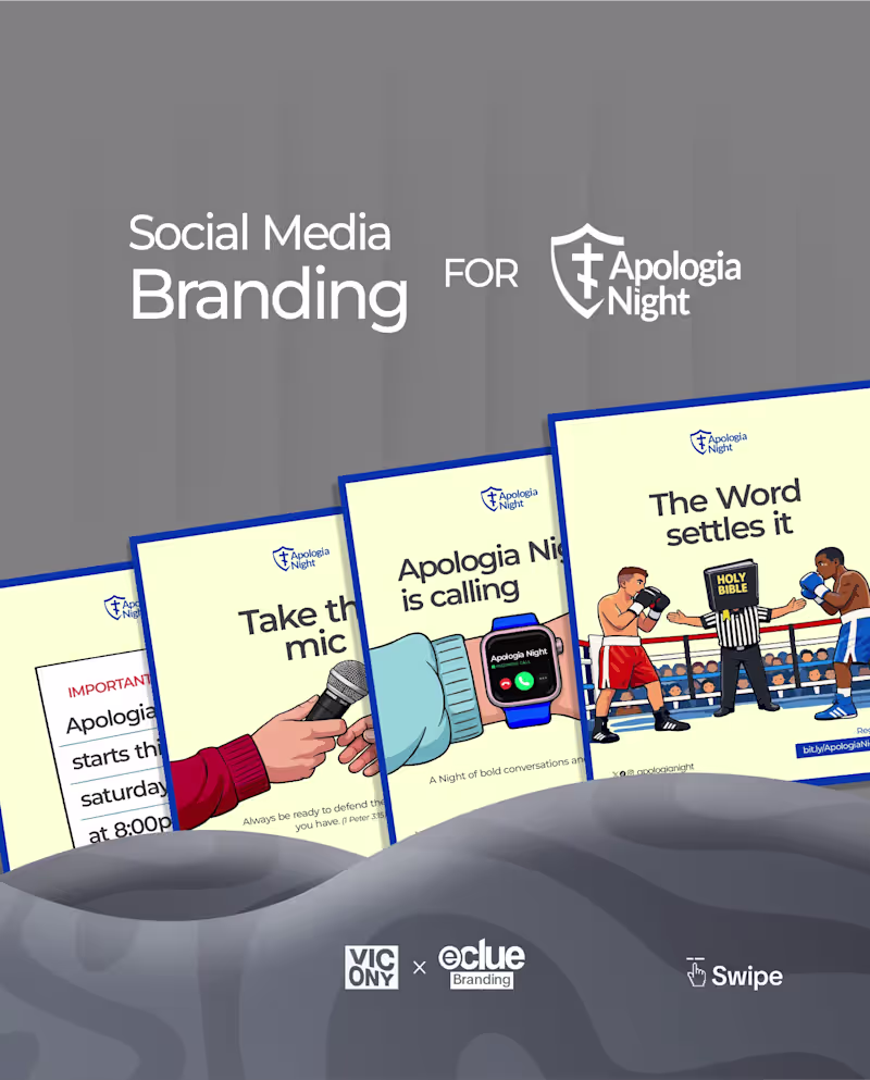 Cover image for Apologia Night — Visual Identity