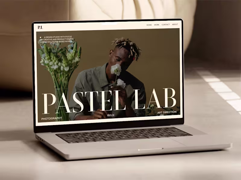 Cover image for Pastel Lab – Modern Portfolio Template for Creatives