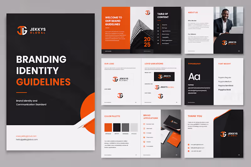 Cover image for Brand Identity Guidelines Design