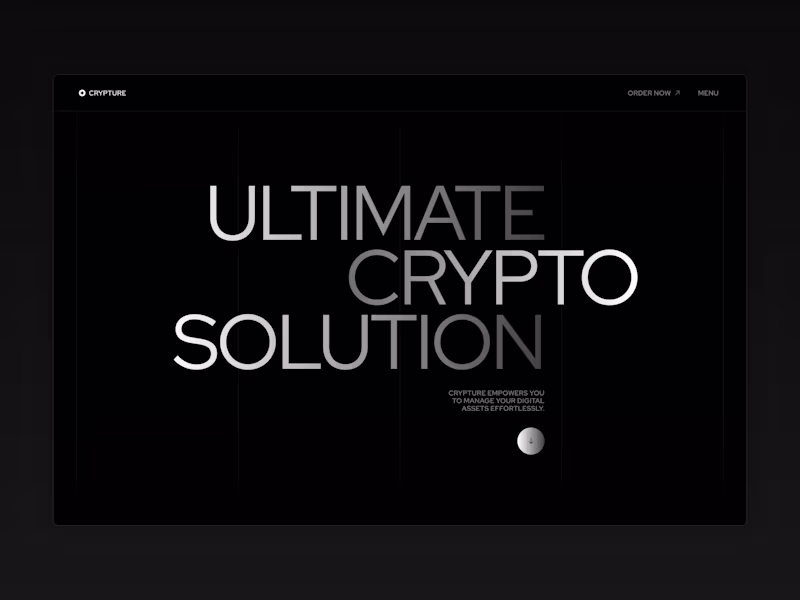 Cover image for Web3 Fintech Startup · Design