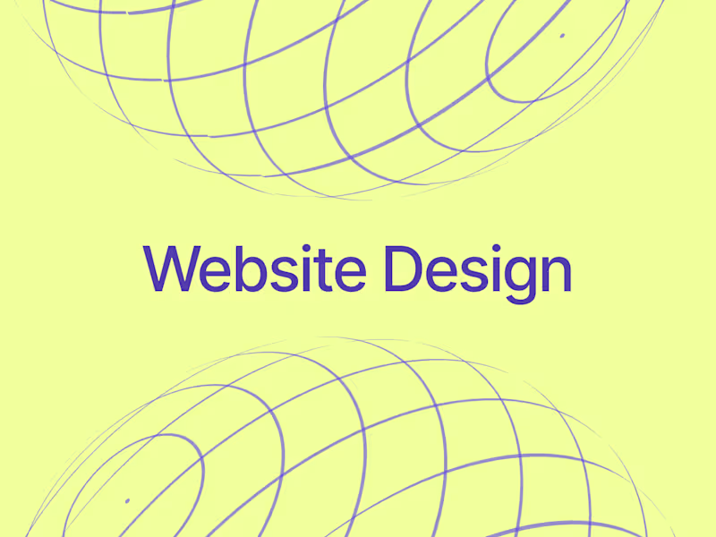 Cover image for Website design