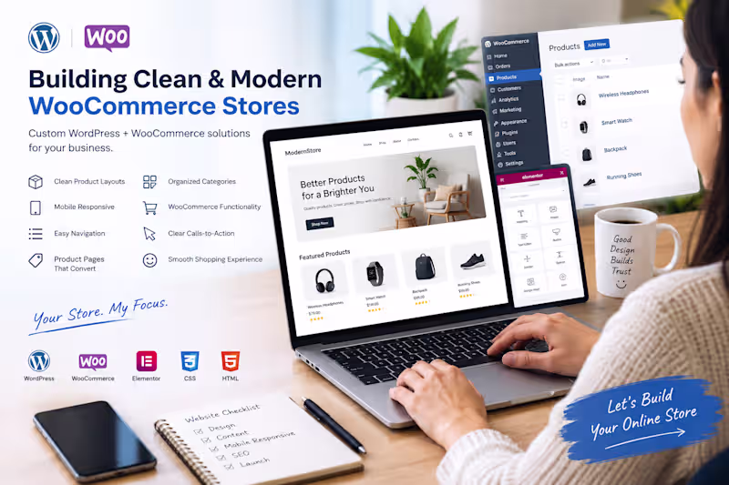 Cover image for Building Clean & Modern WooCommerce