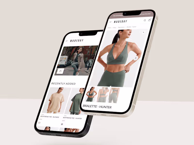 Cover image for NUDE DAY - Shopify / E-commerce
