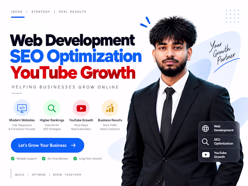 Cover image for Web Development | WordPress, Responsive Business Websites