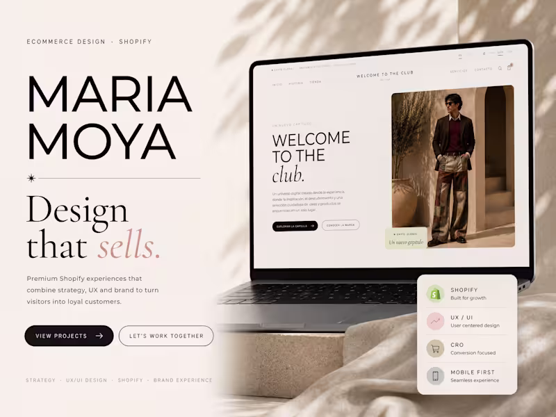 Cover image for Welcome to the Club
UX/UI Design