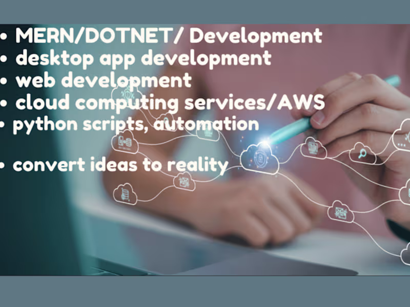 Cover image for desktop app developer