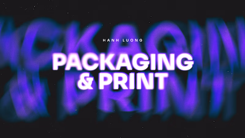Cover image for Packaging and Print Design
