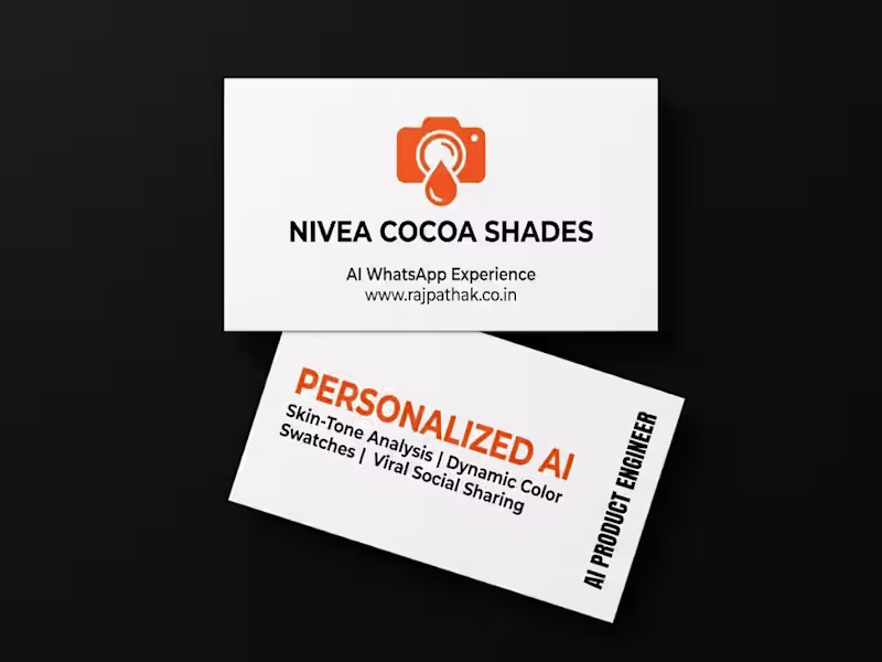 Cover image for Chatbot Experience - Nivea "Cocoa Shades" Personalized 