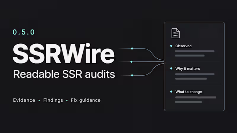 Cover image for An audit report should still