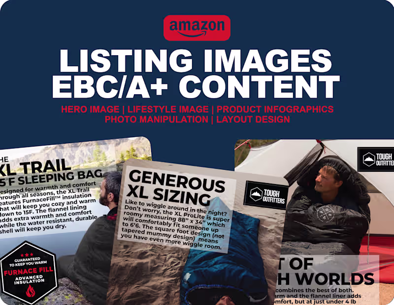 Cover image for Tough Outfitters | Product Listing + A+/EBC Images