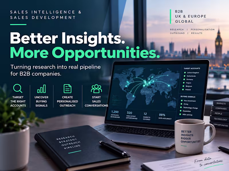 Cover image for B2B Sales Intelligence & Account Research