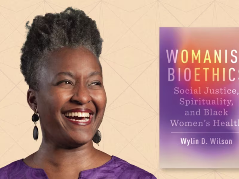 Cover image for I reviewed Womanist Bioethics by Dr. Wylin D. Wilson, explor...