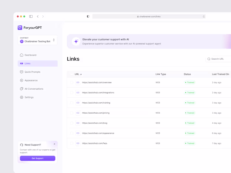 Cover image for AI Powered Chatbot SaaS MVP Web Application