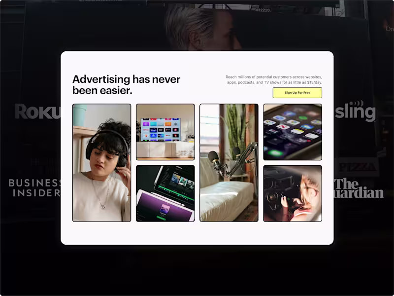 Cover image for Humming.ai — Premium Ad Services · Framer Web Dev 💻