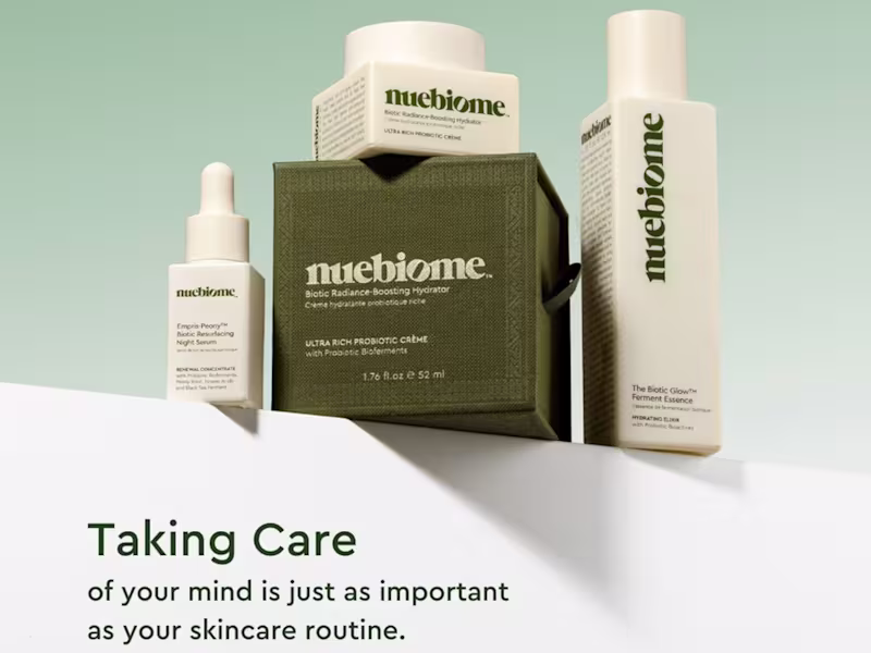 Cover image for Nuebiome Skincare Product Design