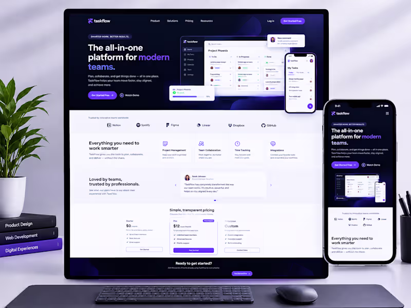 Cover image for Framer Landing Page Design | High Converting, Responsive Pages