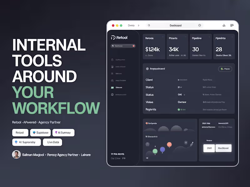 Cover image for Custom Internal Tool (AI-Powered)