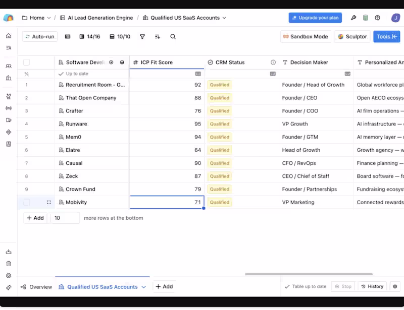 Cover image for AI Lead Generation Engine | Clay, n8n & HubSpot
