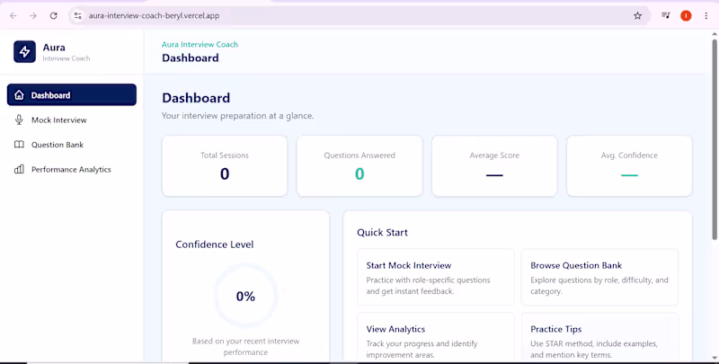 Cover image for Custom Conversational AI Interview Coach Agent