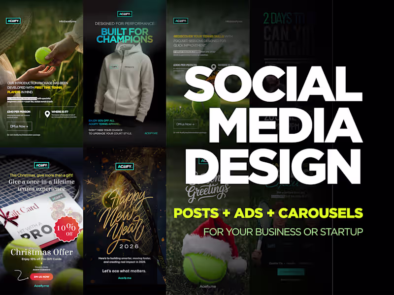 Cover image for Social Media Ads & Marketing Creatives
