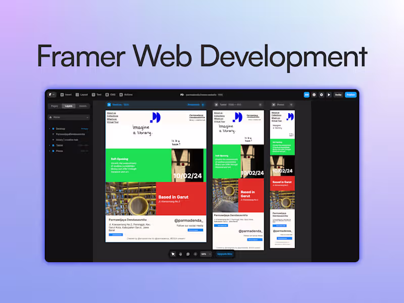 Cover image for Framer Website Development
