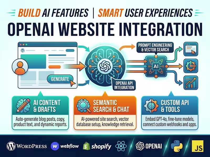 Cover image for Integrate OpenAI With Your Website