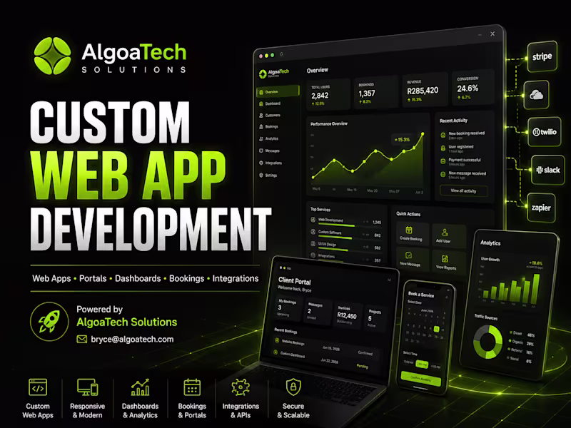 Cover image for Custom Web App Development