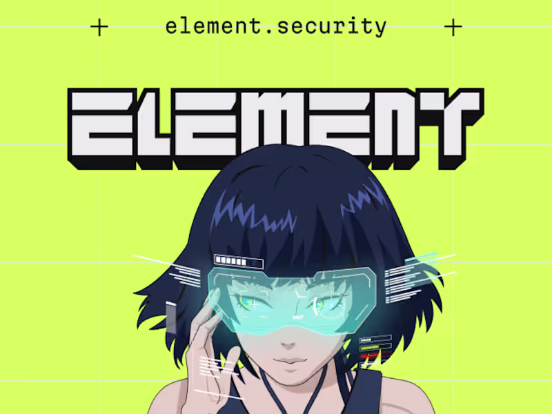 Cover image for Element Security - Branding, UX/UI & Animation
