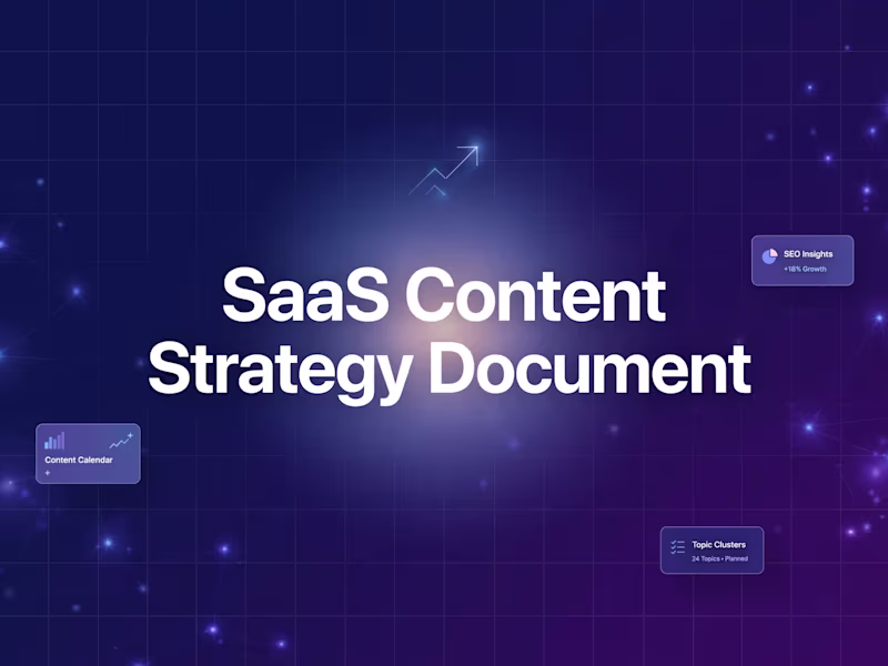 Cover image for 3-Month Content Strategy for a B2B SaaS Platform (Semrush)