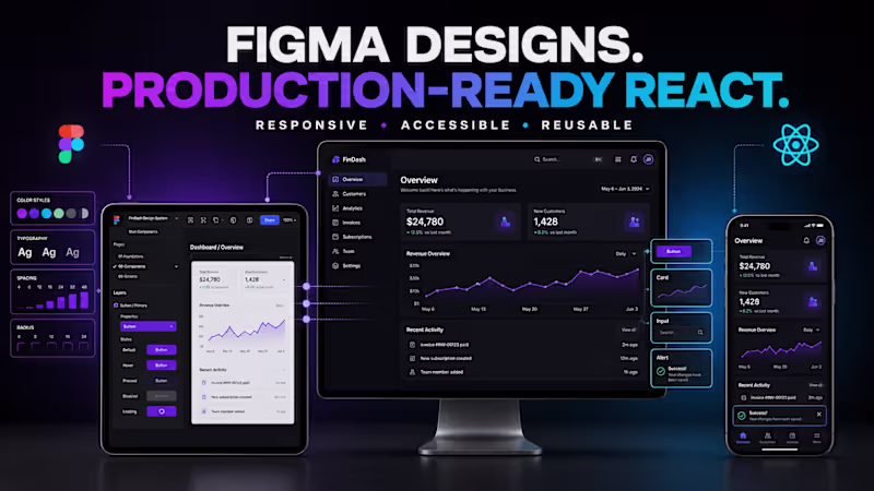Cover image for Figma → React Sprint