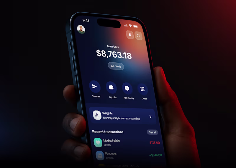 Cover image for Online Banking | Personal Finance Manager Mobile app