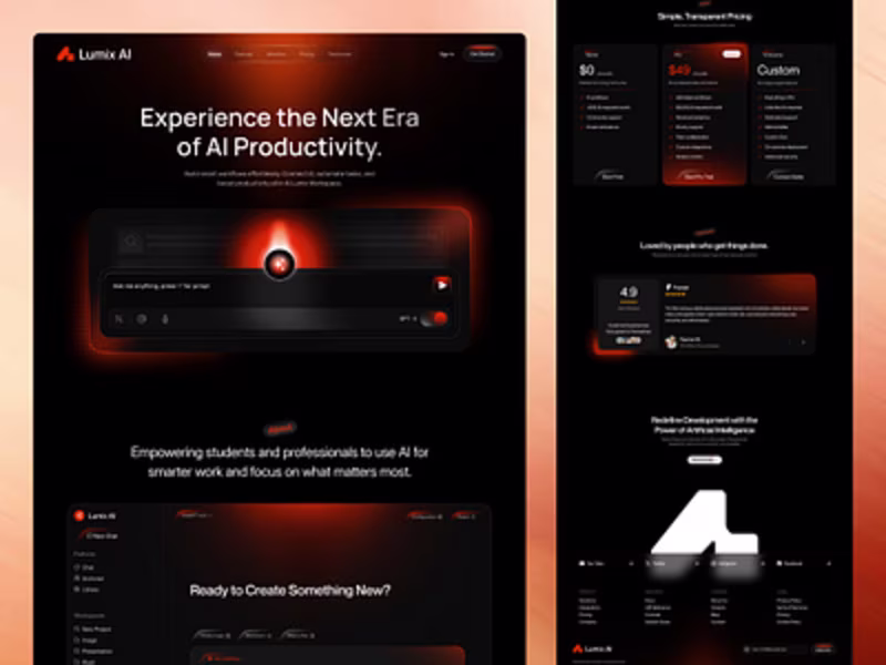 Cover image for Design Modern AI SaaS Landing Pages That Convert