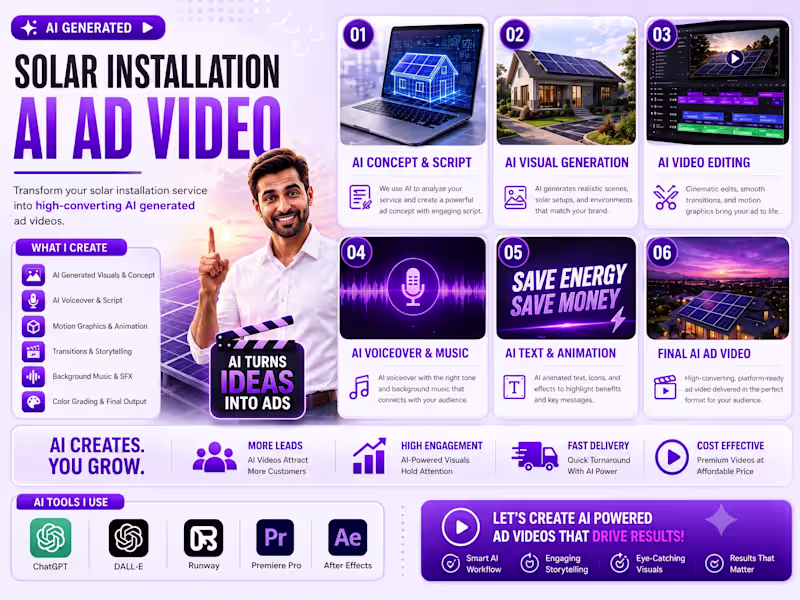 Cover image for Created a high-converting AI-powered advertisement