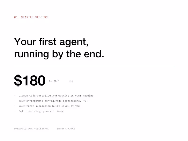 Cover image for AI Adoption 1:1 — Starter Session