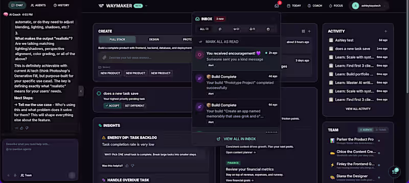 Cover image for Waymaker (Early Beta) — Creator