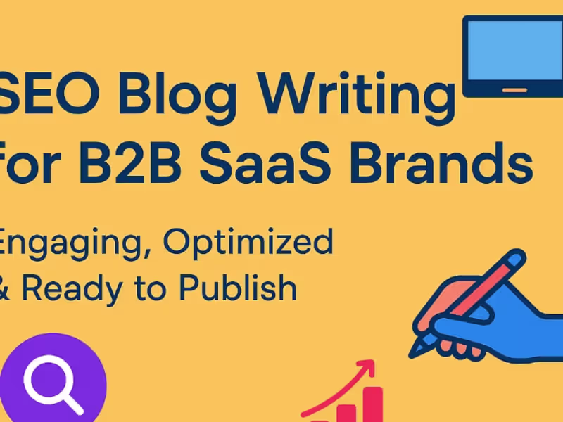 Cover image for SEO Blog Posts for B2B SaaS Brands