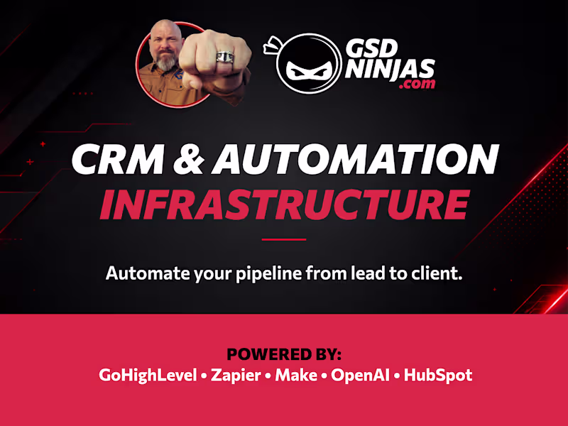 Cover image for CRM & Automation infrastructure