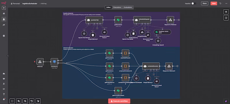Cover image for AI-Powered Logistics Scheduling System