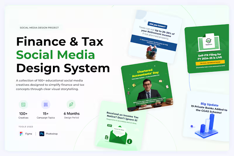 Cover image for Finance & Tax Social Media Campaigns