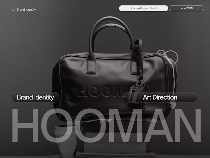 Cover image for HOOMAN Brand Identity and Creative Art Direction