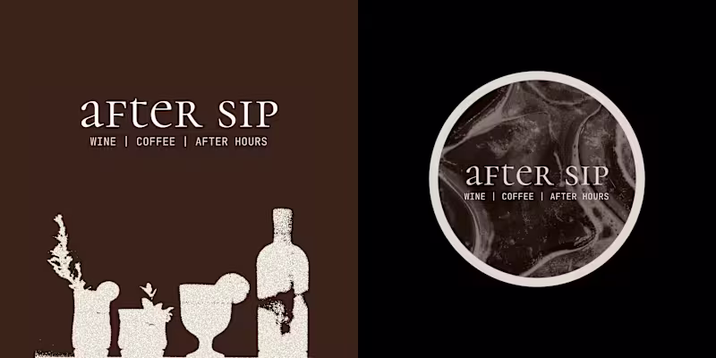 Cover image for After Sip | Cafe + Bar Brand Identity